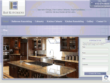 Tablet Screenshot of baykitchens.com